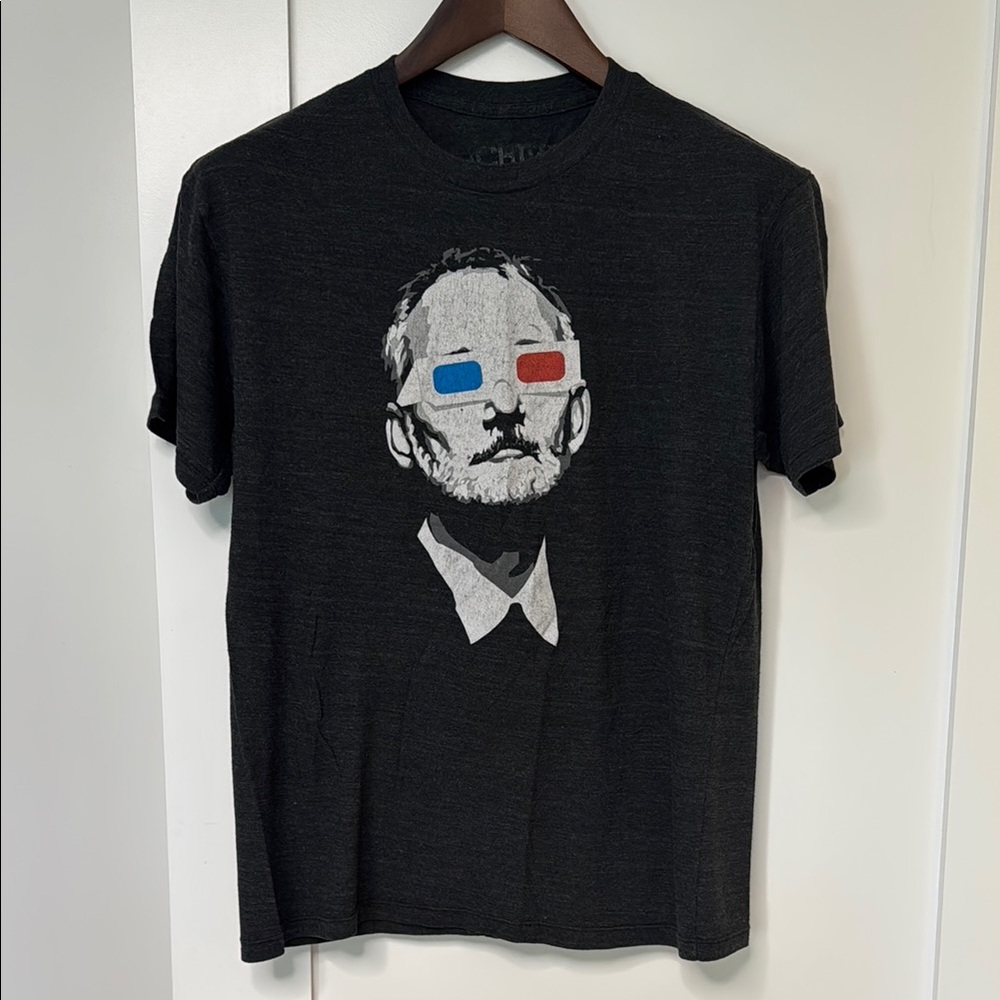 Chive Tees - Black Graphic T-Shirt - Bill Murray